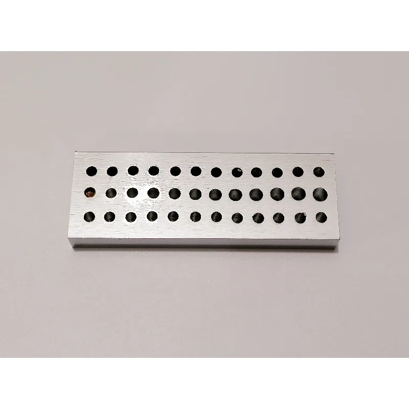 Ferramenta de reparo de relógio, cais de ferro, aço, assento quadrado, assento de fileira, placa de estampagem de aço, acessório de alça de batida