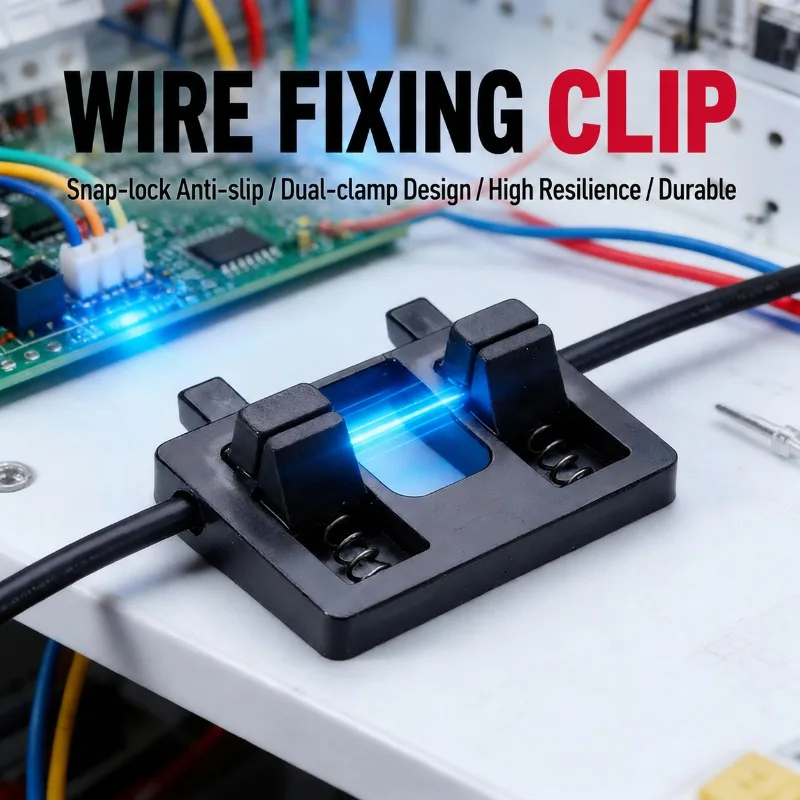 Electronic Wire Soldering Holder Cable Fixing Clamp Circuit Maintenance Auxiliary Tool Stable Wire Locator for Circuit Repair