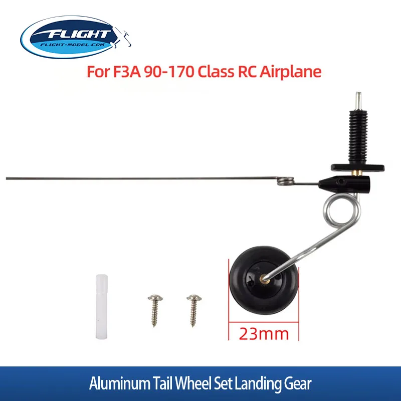 FLT Aluminium-Stützrad-Set Fahrwerk für F3A 90-170 Klasse RC-Modell Flugzeugteile Spielzeug