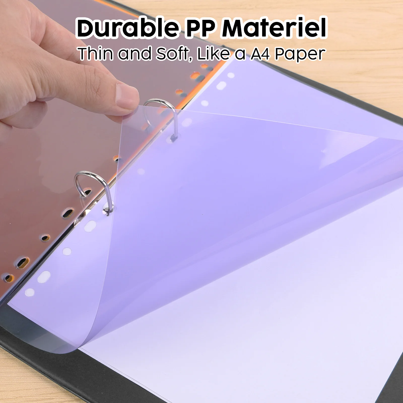 EAGLE-Indexteiler im A4-Format, Indexseite für Loseblatt-Notizbücher, Schreibwaren, Lesezeichen, Schulbürobedarf