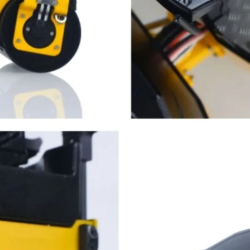 

1/14 Metal RC Electric Road Roller Remote Control Trucks BOM BW120AD RTR Construction Vehicles Rechargeable Battery Light System