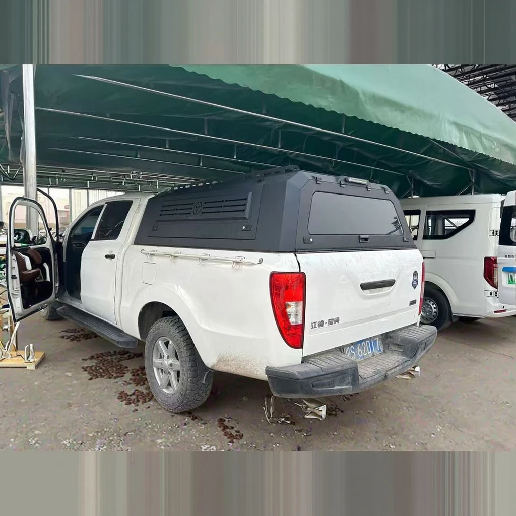 Dream Garage Canopy Camper 4X4 Pickup Truck Hardtop Steel Topper Camper 4x4 Truck Canopy For  Raptor Ranger  Hilux Tac