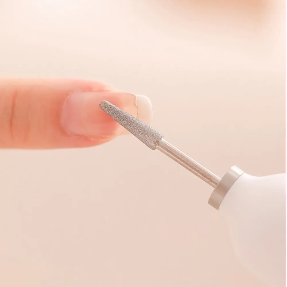 

Электрическая дрель для ногтей с ЖК-дисплеем и 5 шлифовальными головками, беспроводной перезаряжаемый полировщик для ногтей, дизайн 2 в 1, USB-ручка