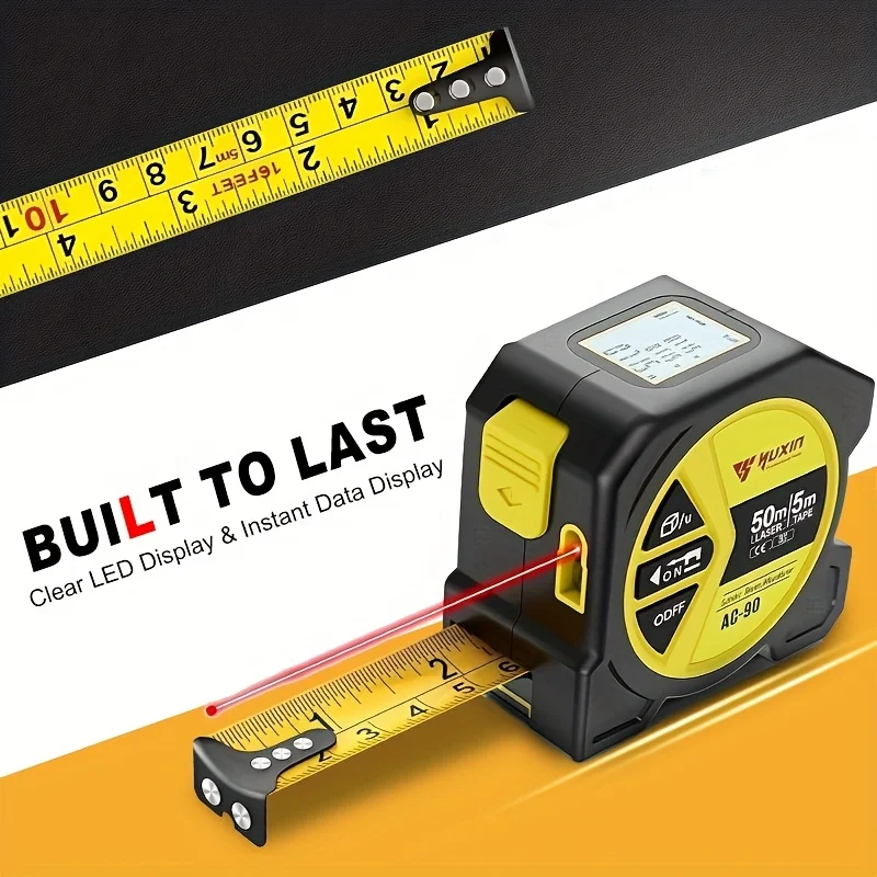 Laser Tape Measure，… - image