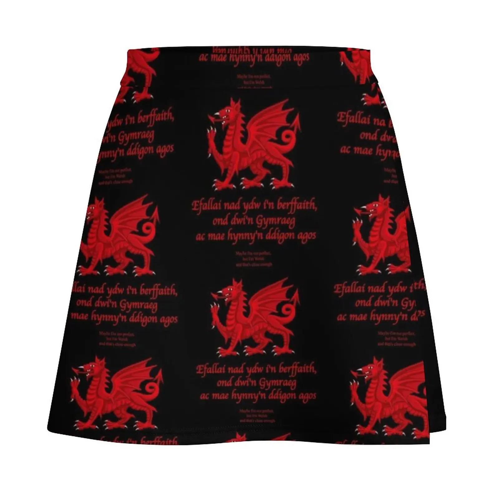 Efallai nad ydw i'n berffaith - Maybe I'm not perfect, but I'm Welsh and that's close enough Mini Skirt skirts summer 2025 woman