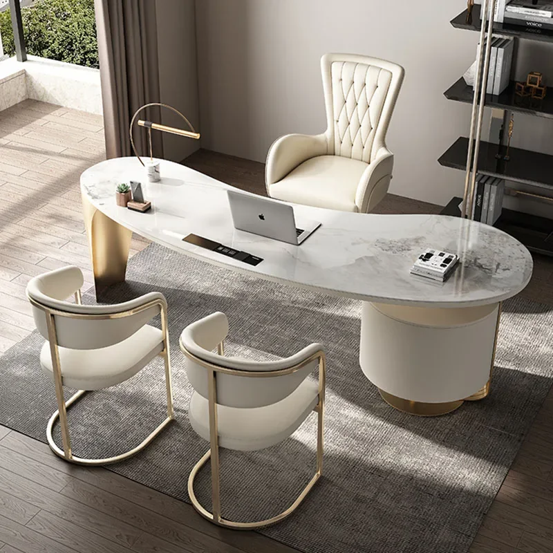 Lifting Desk Electric Height Adjustable Dressing Table Office Desks Acrylic Executive Reception Multifunctional Cheap Computer