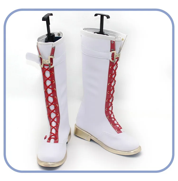 لعبة الفرسان هاروكا تأثيري أحذية هالوين كرنفال الأحذية تأثيري الدعامة بولي أحذية أحذية من الجلد مخصص