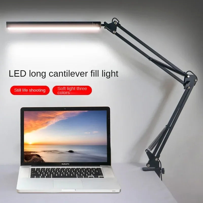 Doppelkopf LED-Monitor Licht leiste 24w Computer bildschirm Lampe stufenlos dimmbare USB-Schreibtisch lampe für Büros tudie Lese beleuchtung