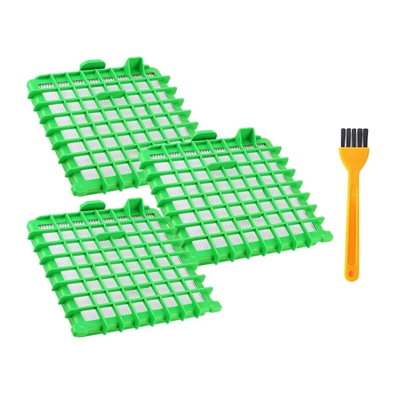 

3PCS Washable HEPA Filter For Rowenta Silence Force RO5762 RO5921 Vacuum Cleaner Parts Compatible With Rowenta ZR002901