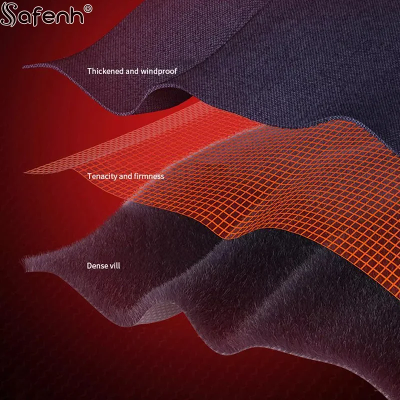 1 paio di ginocchiere in cashmere di pelliccia di coniglio nero, grigio inverno anziani gamba fredda artriti ginocchiera termica tenere al caldo protezione del ginocchio spessa