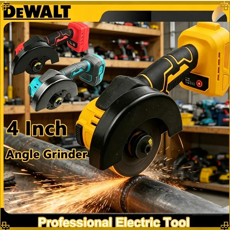 meuleuse-d'angle-dewalt-20v-sans-fil-de-4-pouces-–-outil-de-decoupe-et-de-meulage-sans-fil-pour-le-metal