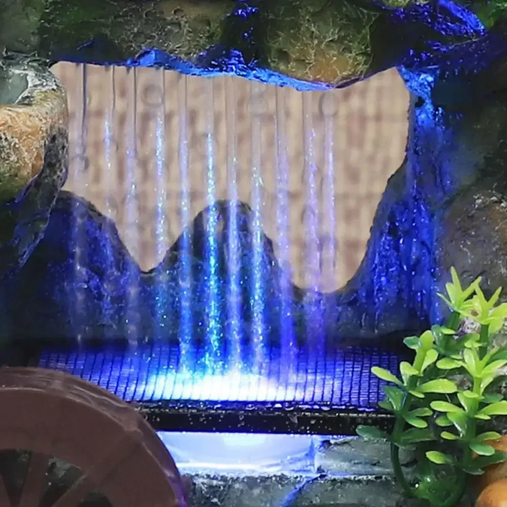 Creative Feng Shui Flowing Water Fountain Desktop Resin Rockery Landscape Waterfall Crafts with 7-Color Led Change Best Gift - view 6