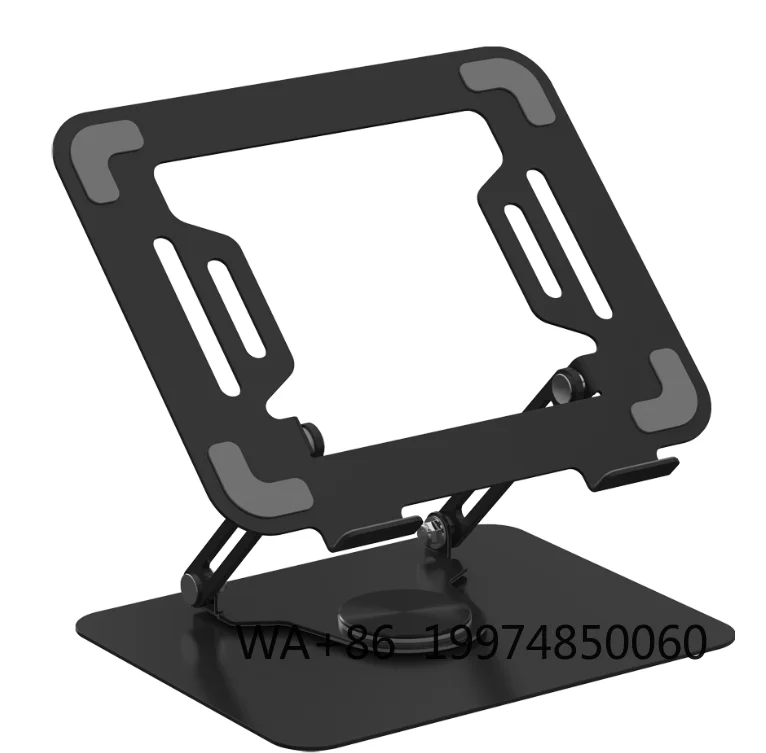 

360° Adjustable Foldable Metal Notebook Stand Stable Swivel Laptop Riser Holder Mac Book Heat Dissipation Flexible Mobile Phones