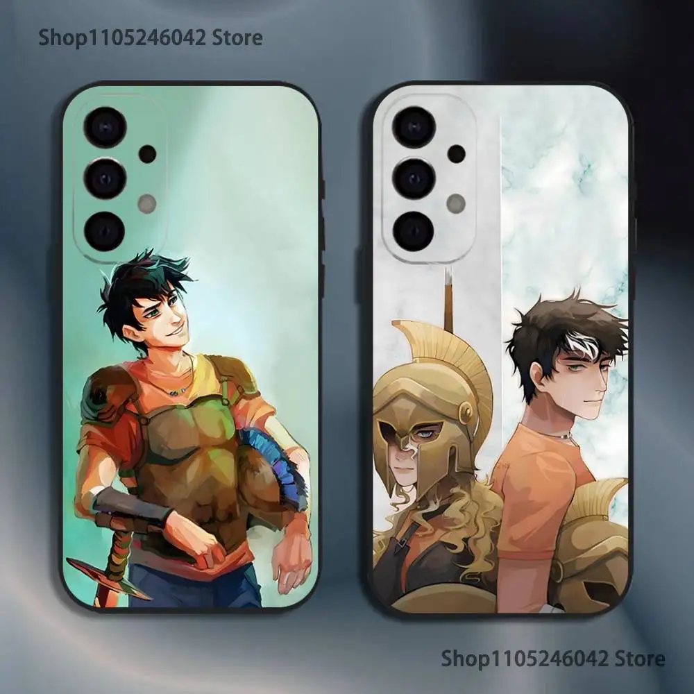 

Anime P-Percy J-Jackson Phone Case For Samsung S25,S24,S21,S22,S23,S30,Ultra,S20,Plus,Fe,Lite,5G Black Cover