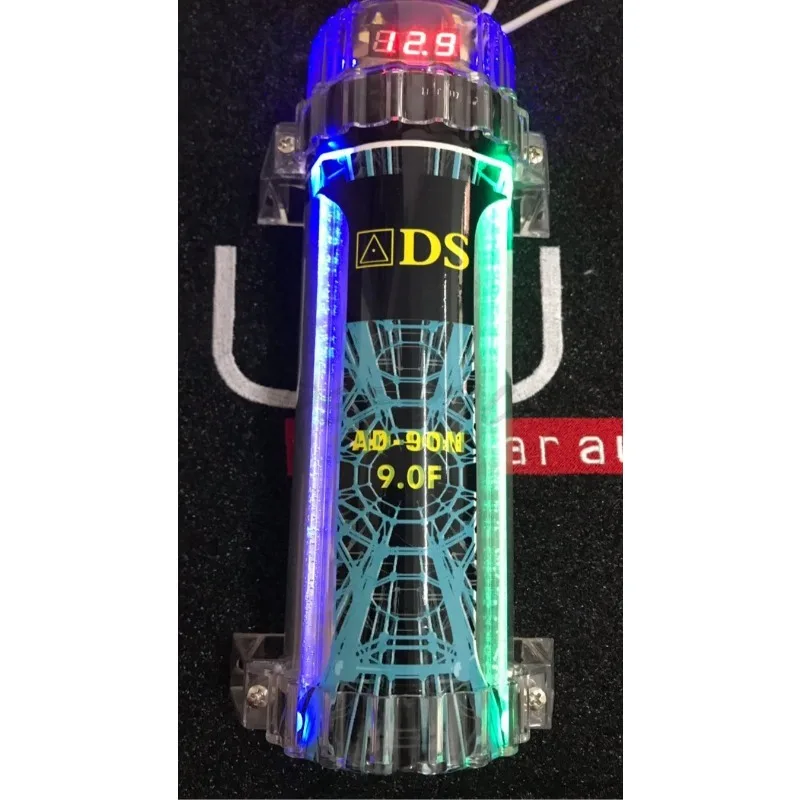 12V Car  Audio Modification Car  Subwoofer  Amplifier Dedicated 9.0  Farad Capacitor Water  Reservoir Regulator Filter
