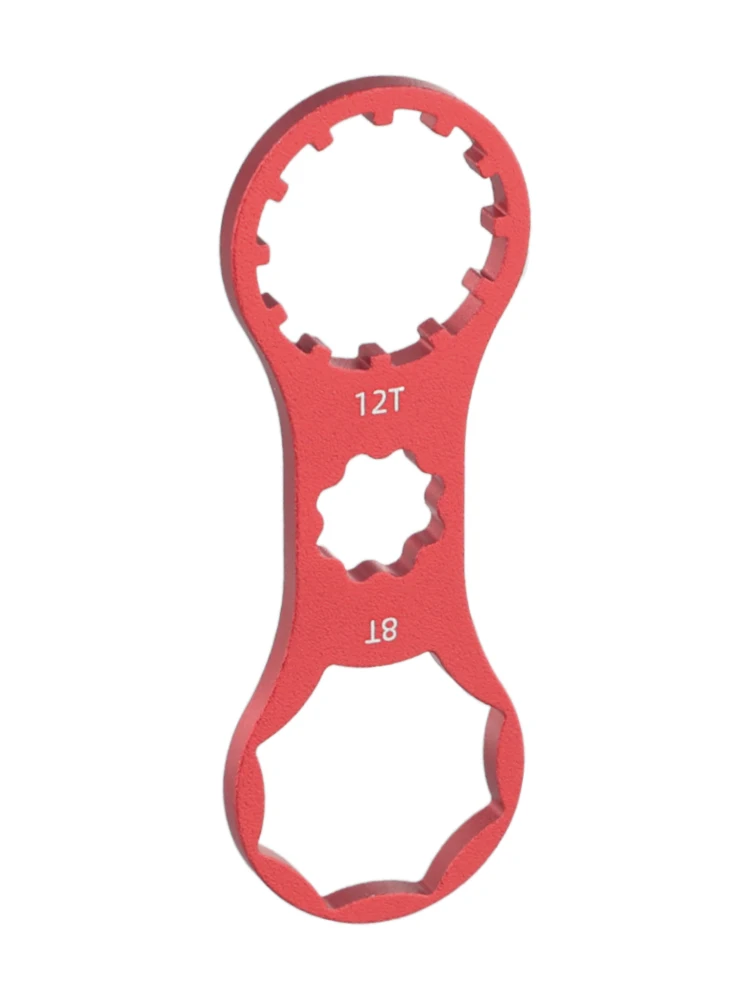 

1pc Bike Front Fork Repair Tool For SR XCR/XCM/XCT/RST, Suspension Forks Cap Removal And Installation Wrench Spanner