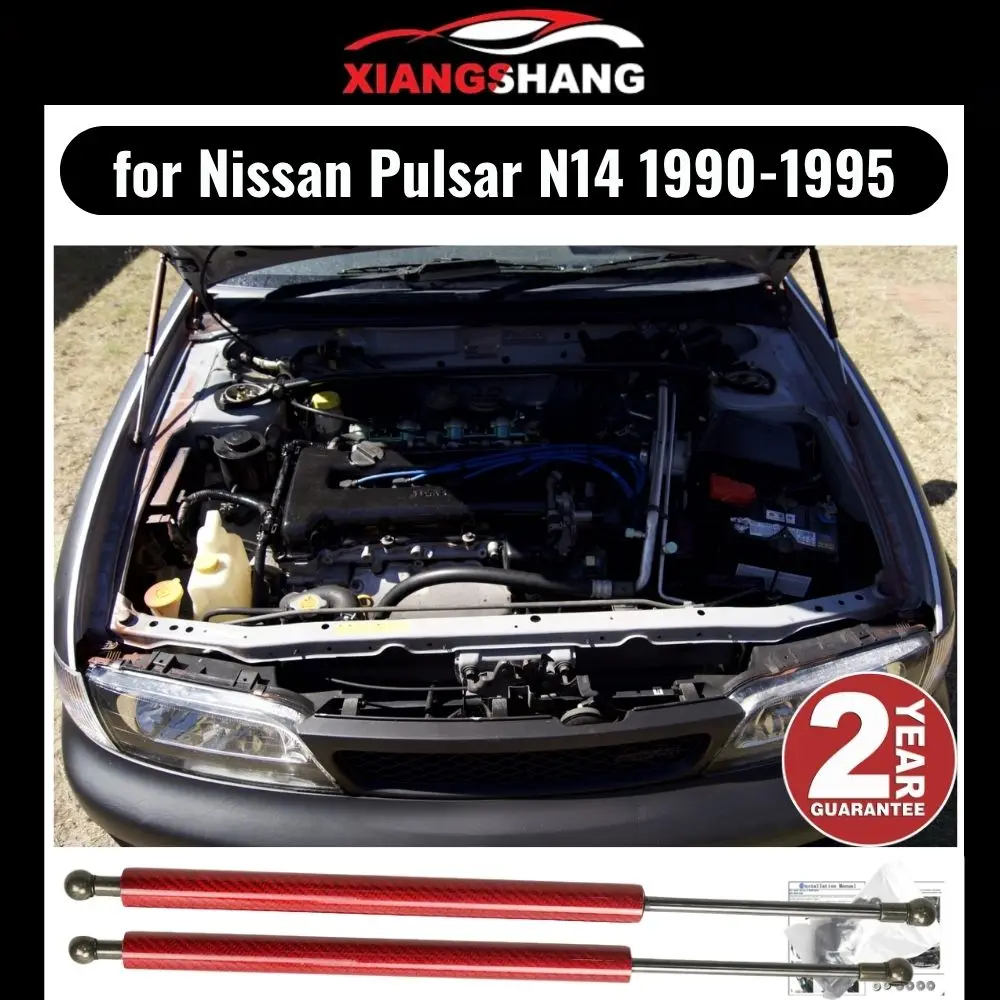 Hood Damper for Nissan Pulsar N14 1990-1995 Gas Strut Lift Support Front Bonnet Modify Gas Springs Shock
