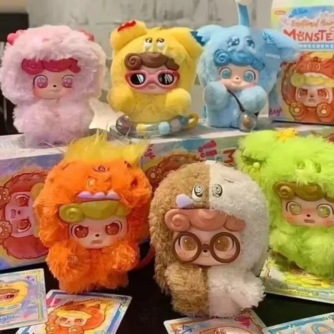 

JOTOYS Q-bao Mood Plushie Blind Box Cute Plushie Hanging Trendy Toy Perfect Gift for Girl Adorable Desk Buddy Decorative Kawaaii