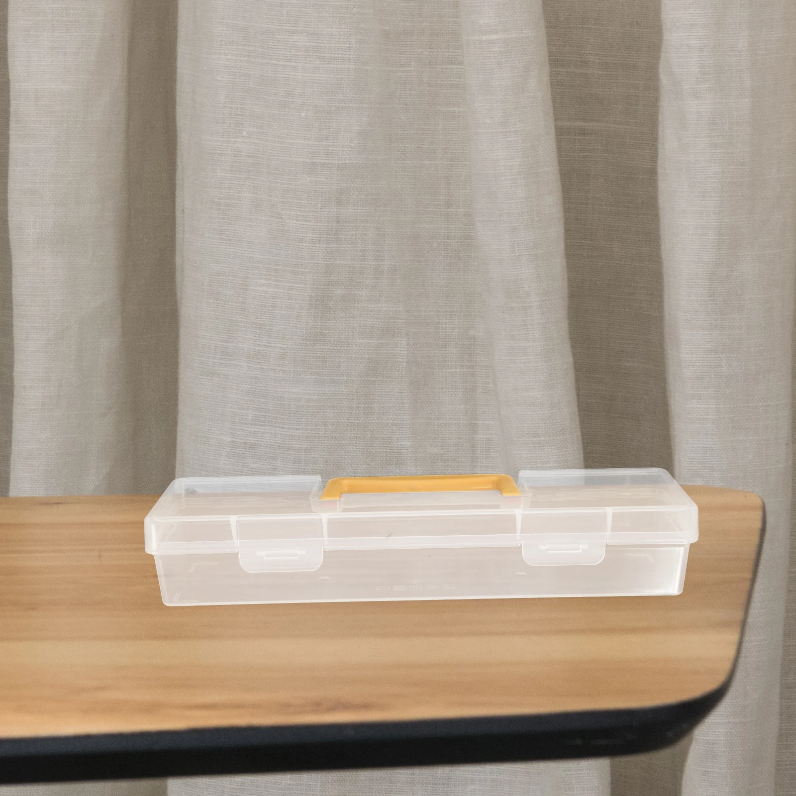 

Clear Plastic Tool Box With Handle Multi Functional Hardware Organizer Large Capacity Transparent Storage For Nuts Bolts