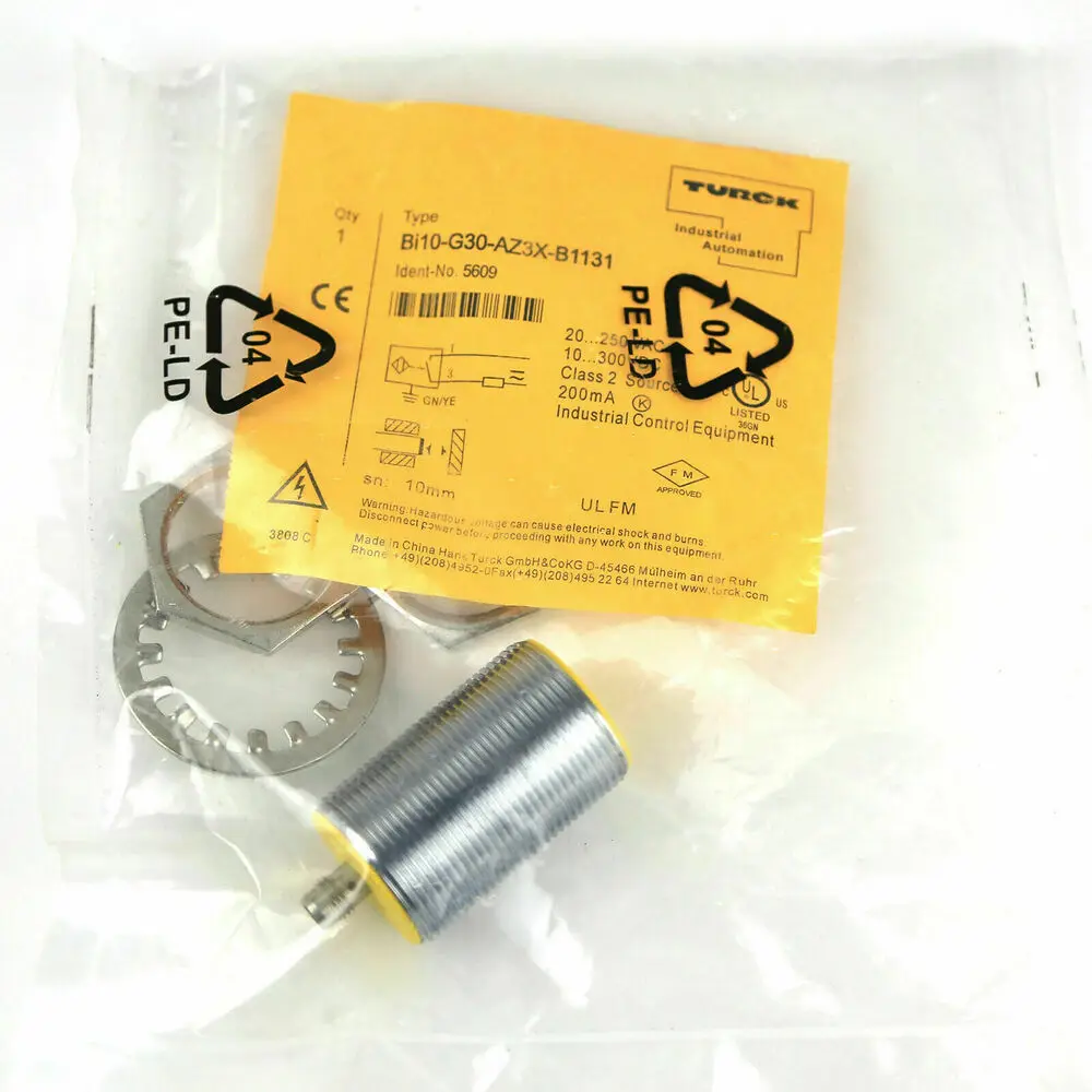 NEW TURCK BI10-G30-AZ3X-B1131 Inductive Sensor