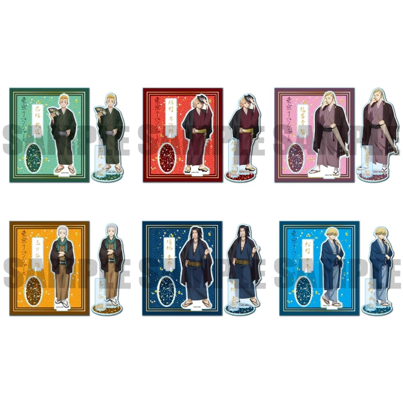 Game Mitsuya Takashi Takemitchy Draken Chifuyu Inui Seishu Figure Doll Anime Acrylic Stand Model Plate Cosplay Toy for Gift