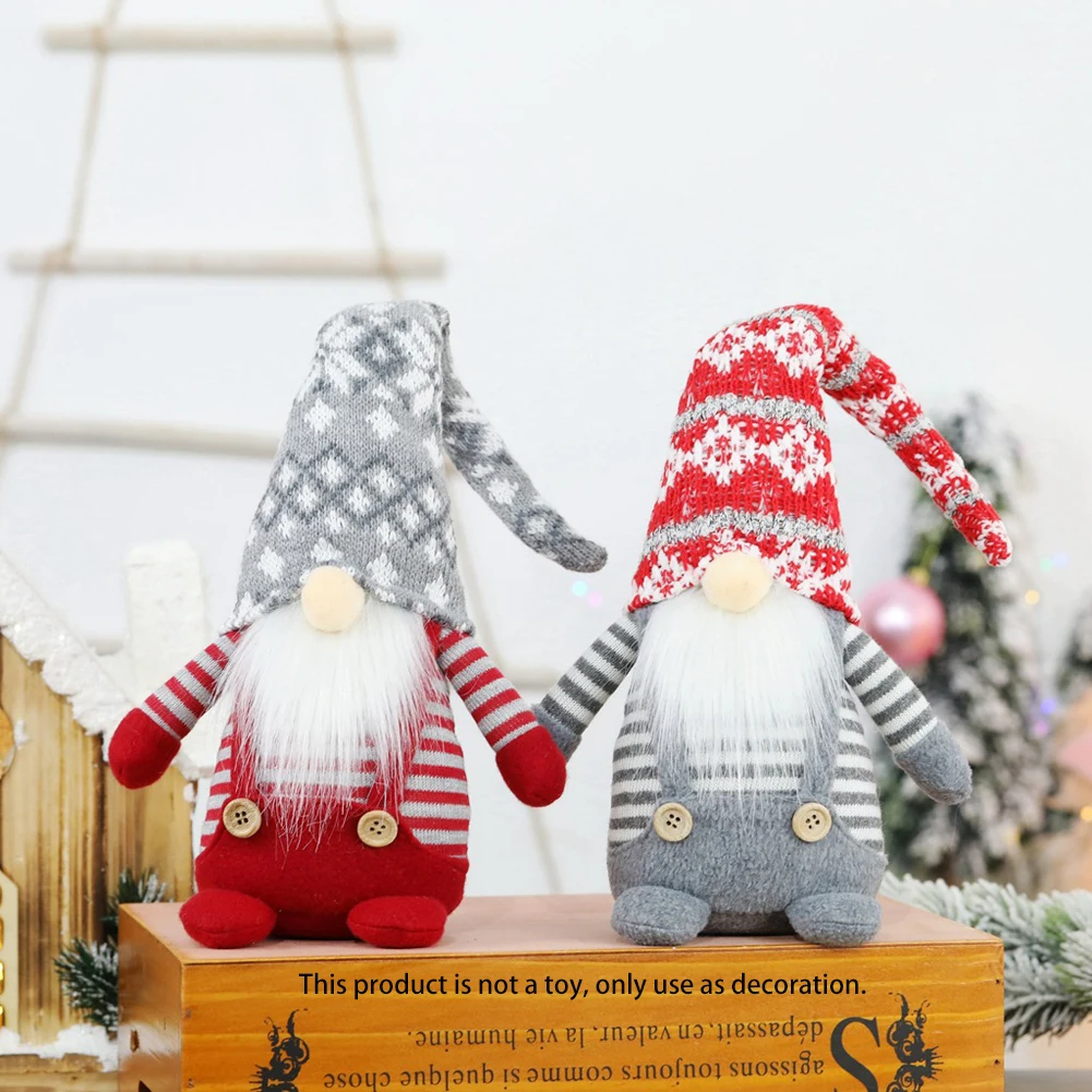 

Безликая кукла, рождественские украшения, 1 шт., гном, плюшевые украшения, рождественские украшения для рождественских подарков, декор с Новым годом