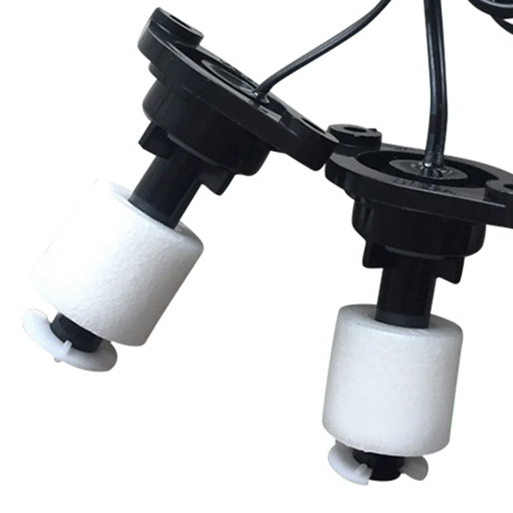 For Smart Toilet Water Level Float Switch 100mm PP Plastic Tank Sensor For Bathroom Plumbing Flow Controller Black White