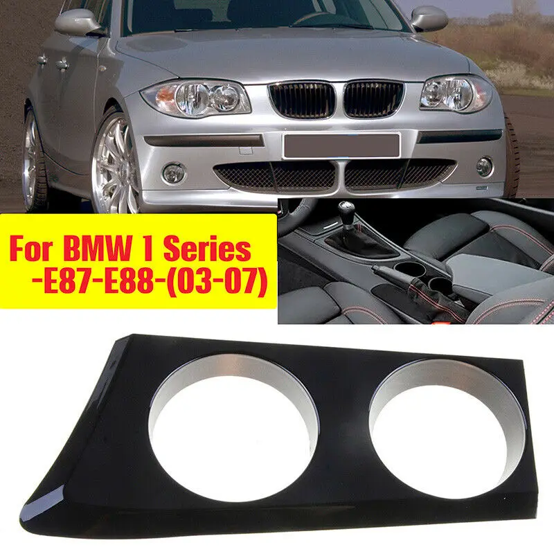 Porte-gobelet de voiture pour BMW, console centrale avant, support de bouteille de clics, série 1, E81, E82, E87, E88, 116i, 118i, 118d, 120i,