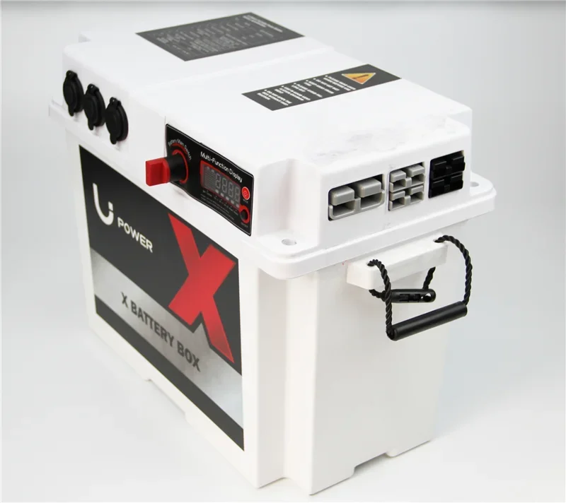 ポータブルマリンバッテリー充電ボックス、USBまたはライターコネクタ、シンプルなdiy、12v