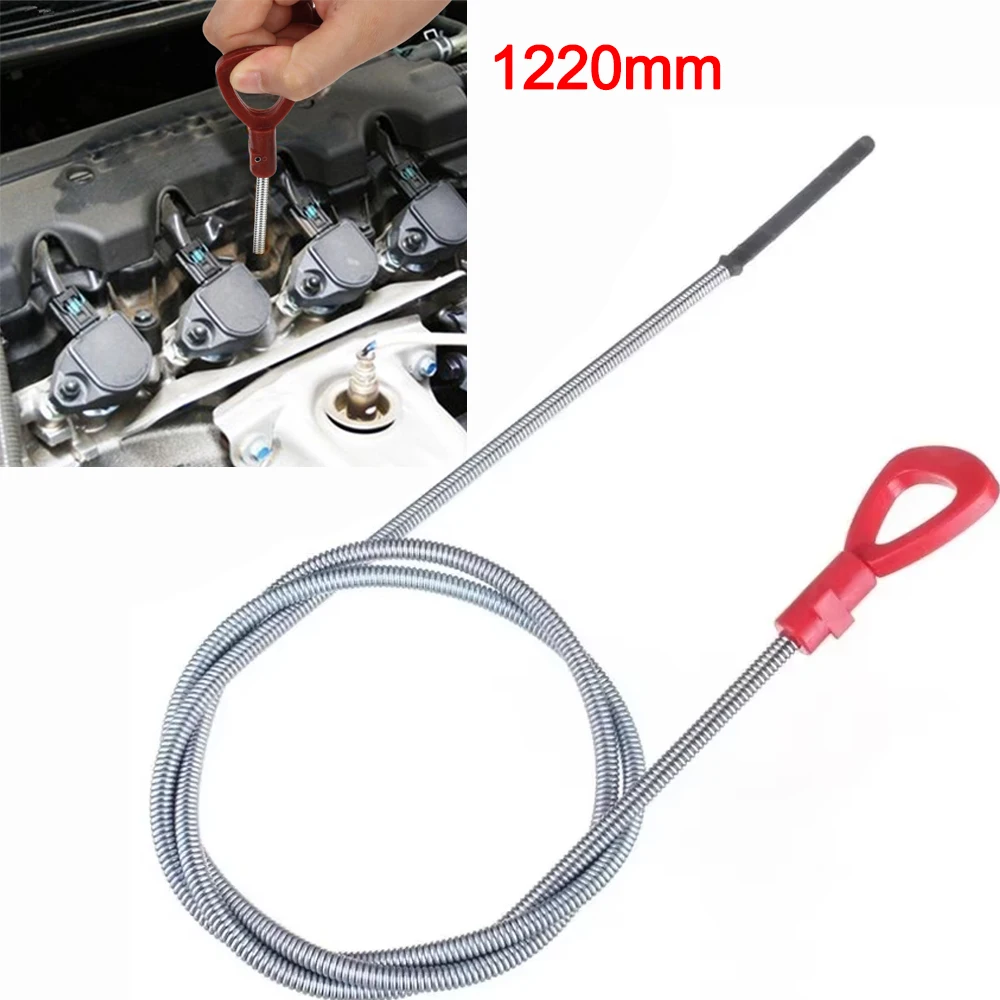 

Auto Car Engine Oil Dipstick Oil Level Measure Tools 1220mm 140589152 Transmission Fluid Dipstick for Mercedes for Benz 722.6