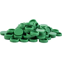 100pcs Nylon Plastic Dust Cover Green Caps Protector For  MGN9 MGN12 MGN15 HGR15 HGR20 HGR25 HGR30 Linear Rail Guides CNC Parts