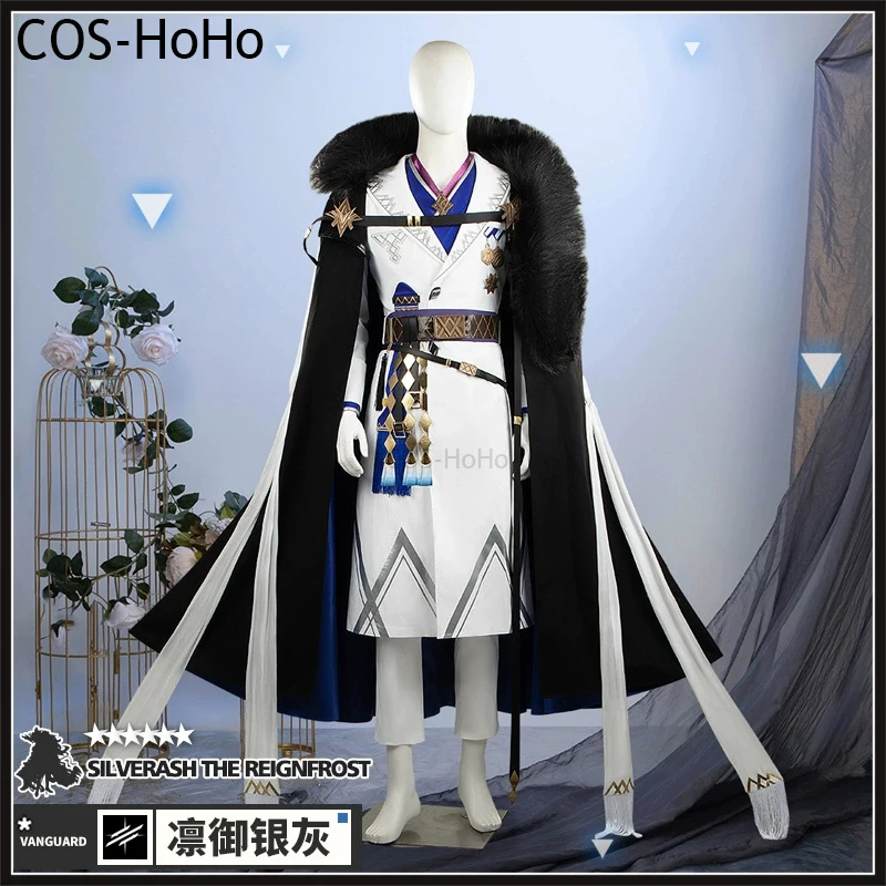 

COS-HoHo Arknights SilverAsh The Reignfrost игровой костюм красивая униформа косплей костюм Хэллоуин карнавальная вечеринка наряд для ролевых игр