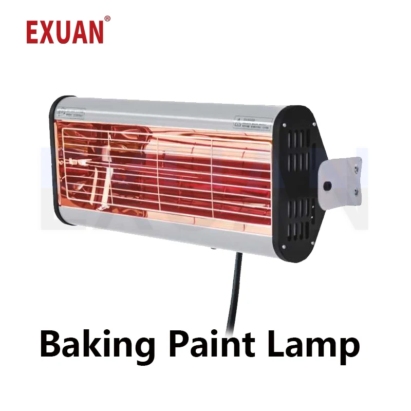 1000W Shortwave Car Infrared Lamp Electric Heater for Car Paint Drying in Garage or Bodyshop 220V Baking Paint Room Paint Lamp