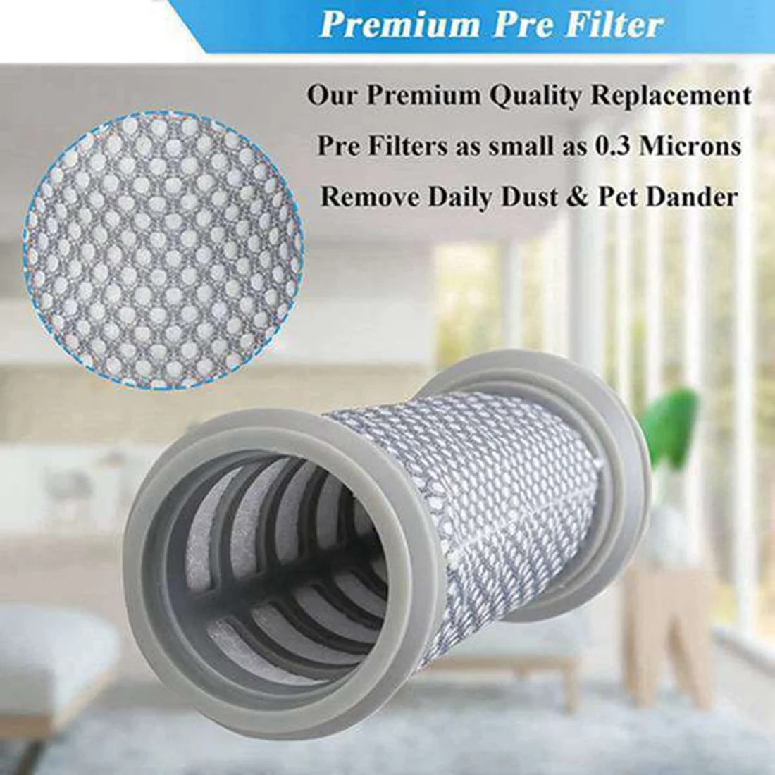 Сменные HEPA-фильтры и предварительные фильтры для Tineco A10 Hero/Master,A11 Hero/Master & Tineco PURE ONE S11/S12, беспроводной пылесос