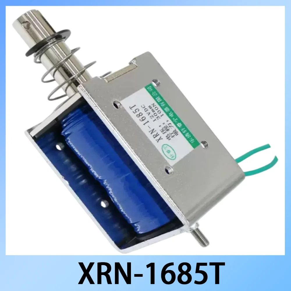 xrn-1685t-industrial-electromagnet-actuator-open-frame-push-pull-solenoid-dc12v-24v-30mm-stroke-for-automation