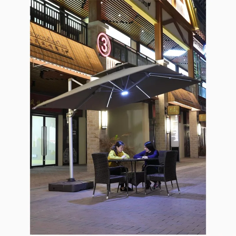 

Фабрика садовой уличной мебели, большой зонтик, солнечная энергия, сильный 3*3/3*4 м, римский перепродажа, низкая цена