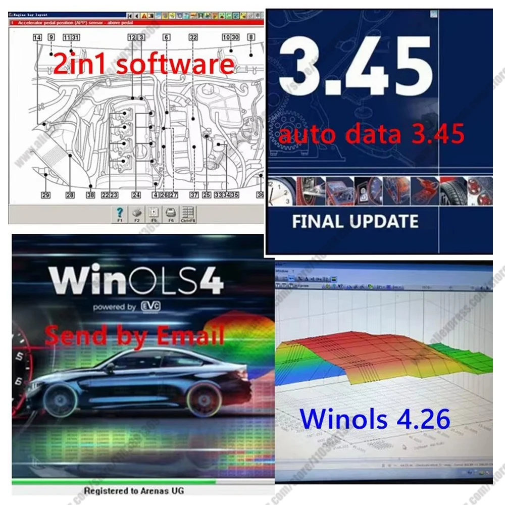 

auto.data3.45 Auto software tools Data+Winols 4.26 With 66 Plugins+Ecu programs+Damos File 2020 alldata+Installation video