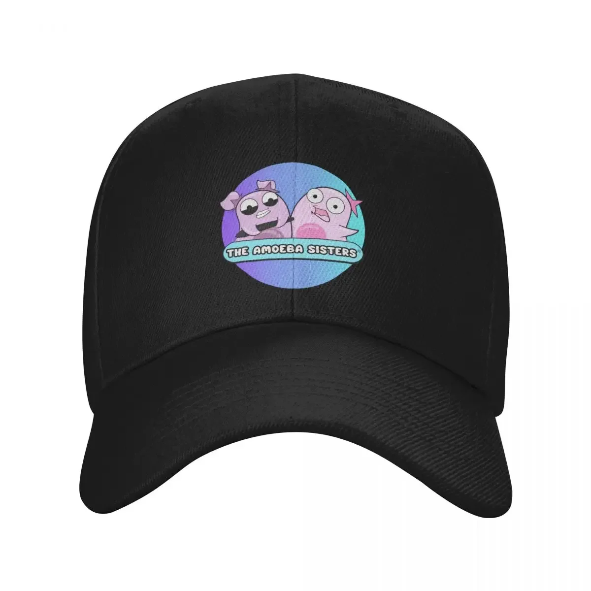 Amoeba Sisters Logo Baseball Cap Trucker Hat dad hat Boy Women's