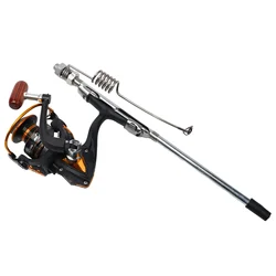 1pc Fishing Reel Set Sea Rod 32CM Portable Metal For Various Fishing Places Sea Rod Spring Fishing Rod Set 5000G Replacement Par