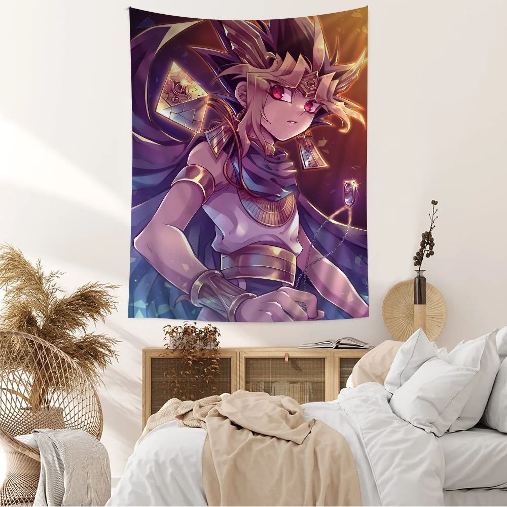 

Ю-Ги-О! Настенные гобелены в стиле хиппи для гостиной, домашнего декора в общежитии, художественный домашний декор