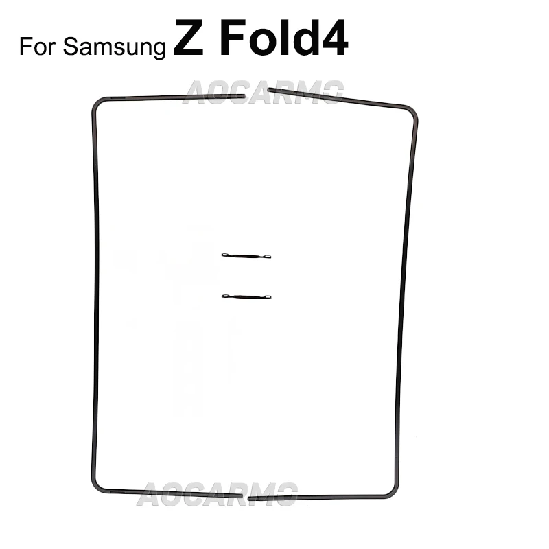 Aocarmo For Samsung Galaxy Z Fold 2 3 4 5 6 Fold 7 Fold6 Front Screen Stand Middle Bezel Frame LCD Display Bracket Plastic Hoder image 3