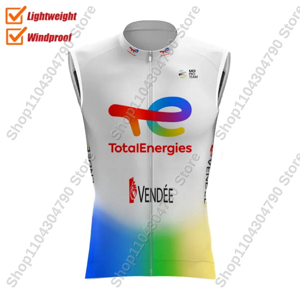 2025 Total Energies Team Cycling Jersey Set Slovakia Clothing Road Bike Suit Mountain Bicycle Shirt Bib Shorts MTB Ropa Maillot