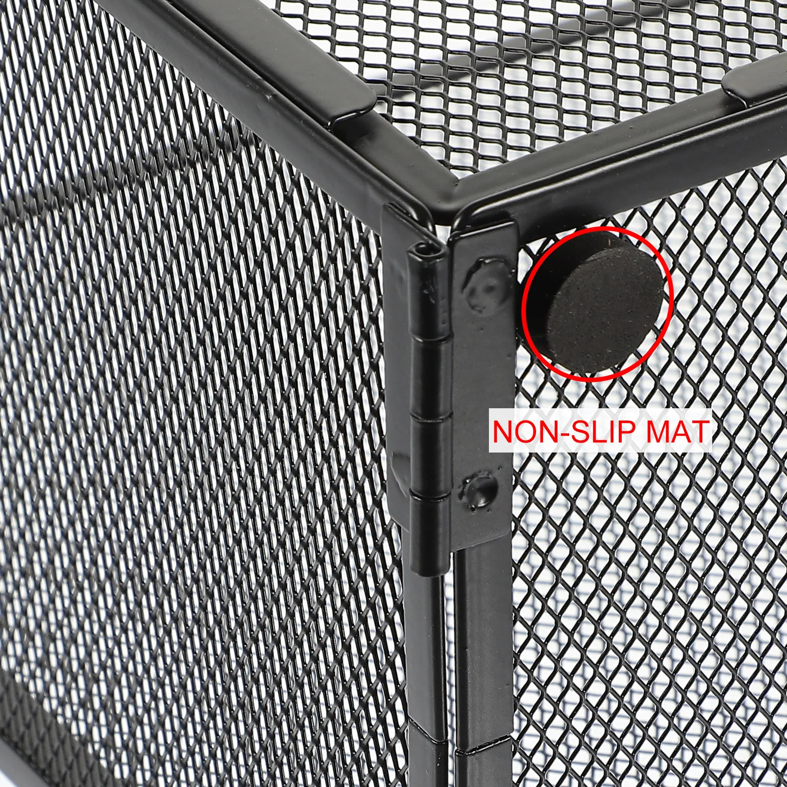 

File Organizer for Desk Metal Mesh Document Holder Storage Rack for Office Study Bedroom Book Paper Organizer Tidy Desktop