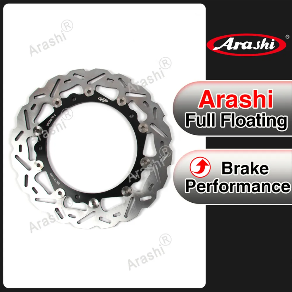 Arashi 1PCS Motorcycle CNC Floating Front Brake Disk Disc Rotor For BMW K1200RS K1200S K1200-S-ABS/ K 1200 GT ABS/K1200 LT ABS