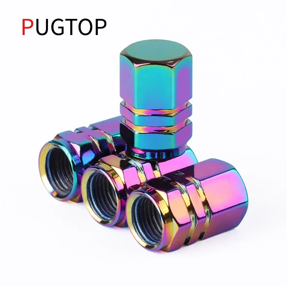 

Aluminum Alloy Car Tire Valve Stem Caps Tyre Rim Valve Nipple Covers Dustproof Waterproof For Automobiles Motorcycles Trucks