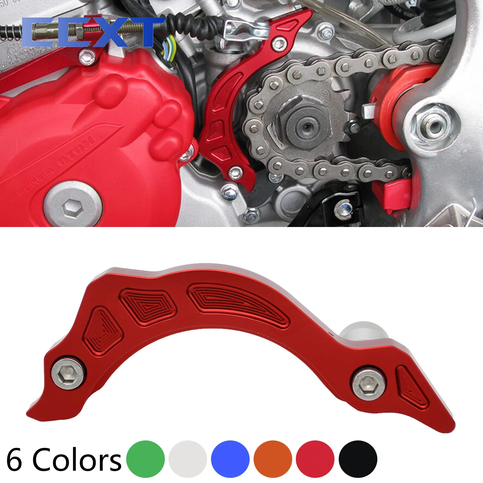 Motorcycle CNC Engine Accessories Sprocket Protection Cover Magneto Chain Stopper For Zongshen 250cc 300cc KAYO K6 T6 KEWS K16