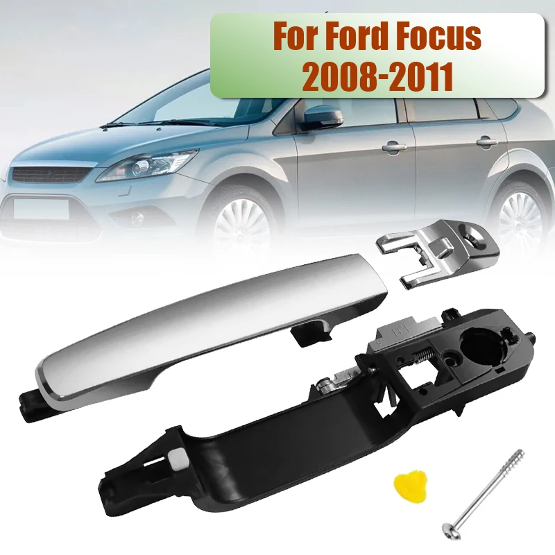 

8S4Z-5426685-B 8S4Z-5426684-B Exterior Door Handle with Bracket For Ford Focus 2008 2009 2010 2011 Outside Outer Handle