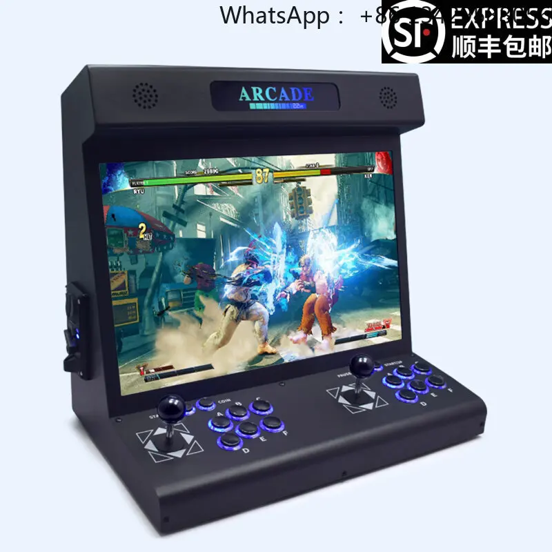 2026 New King of Fighters 97 Fighting Home Game Console Pandora Nostalgic Arcade All in One Desktop Joystick Coin