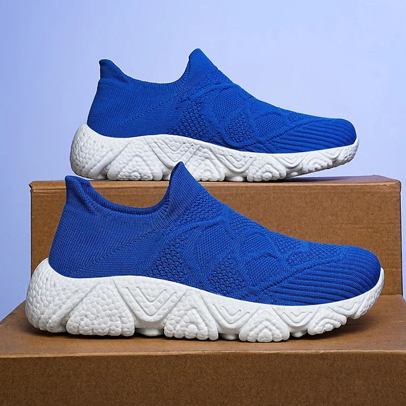 

Модная новая модная повседневная мужская обувь большого размера, дышащая спортивная повседневная обувь, мужские кроссовки
