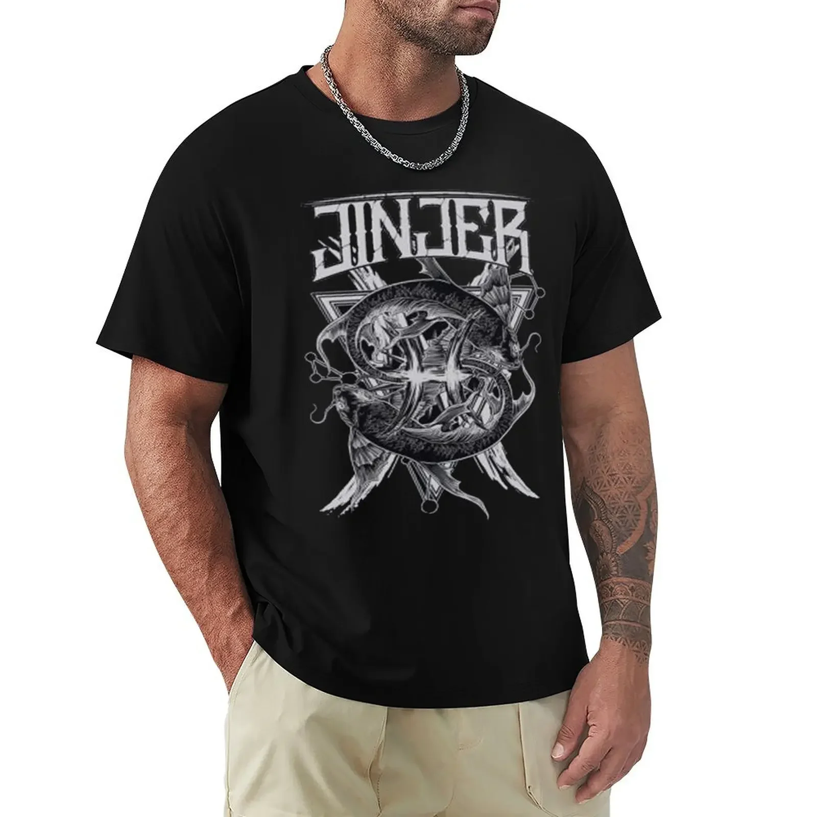 

the best cool jinjer T-Shirt graphics Short sleeve tee funny t shirts for men